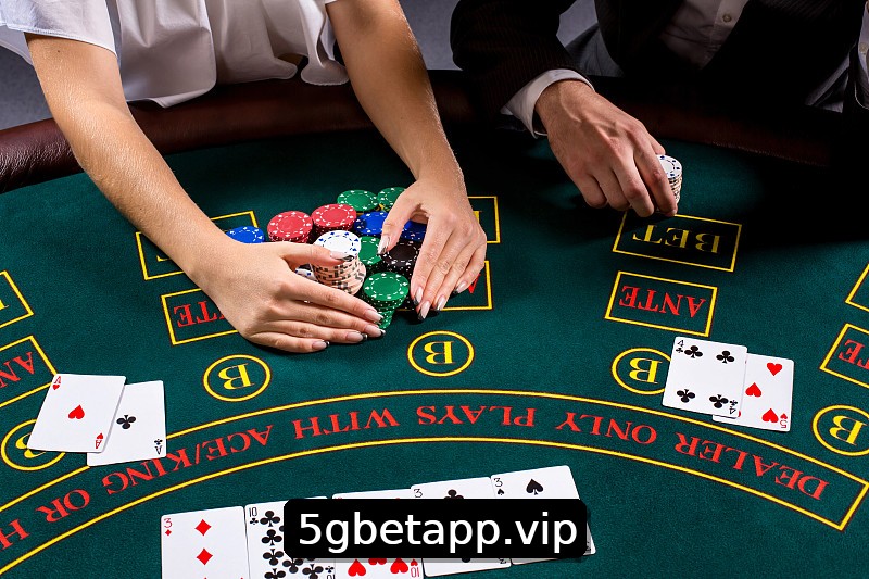 Mesa de Blackjack 5gbet